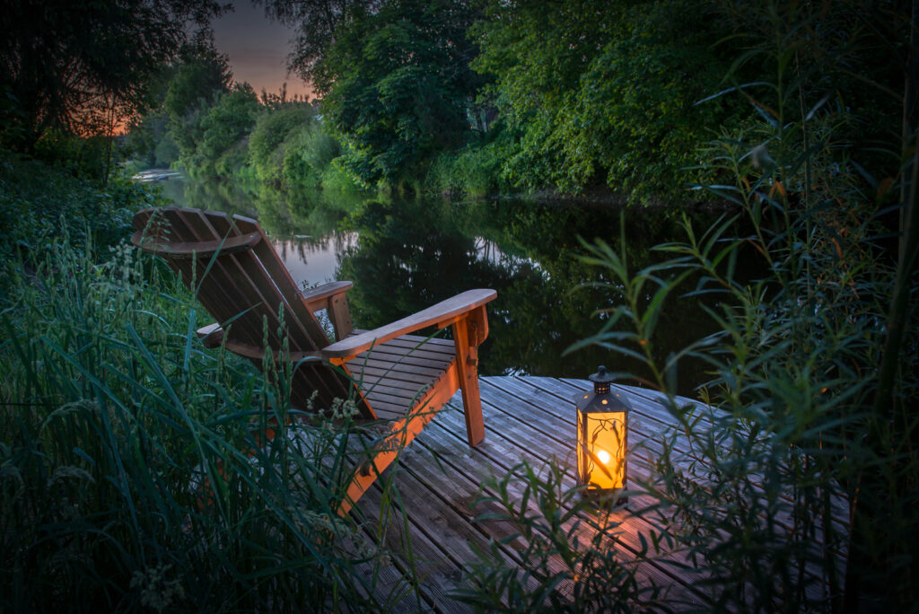 Abend am Fluss - FW